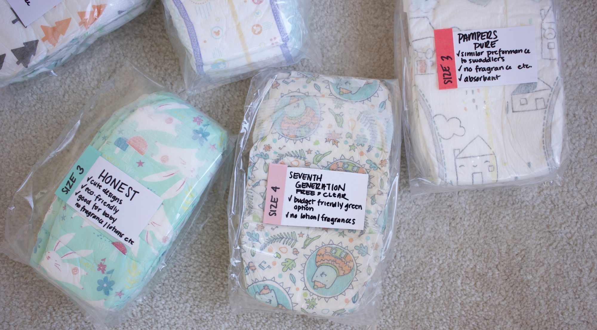 Seventh Generation Diapers size 4