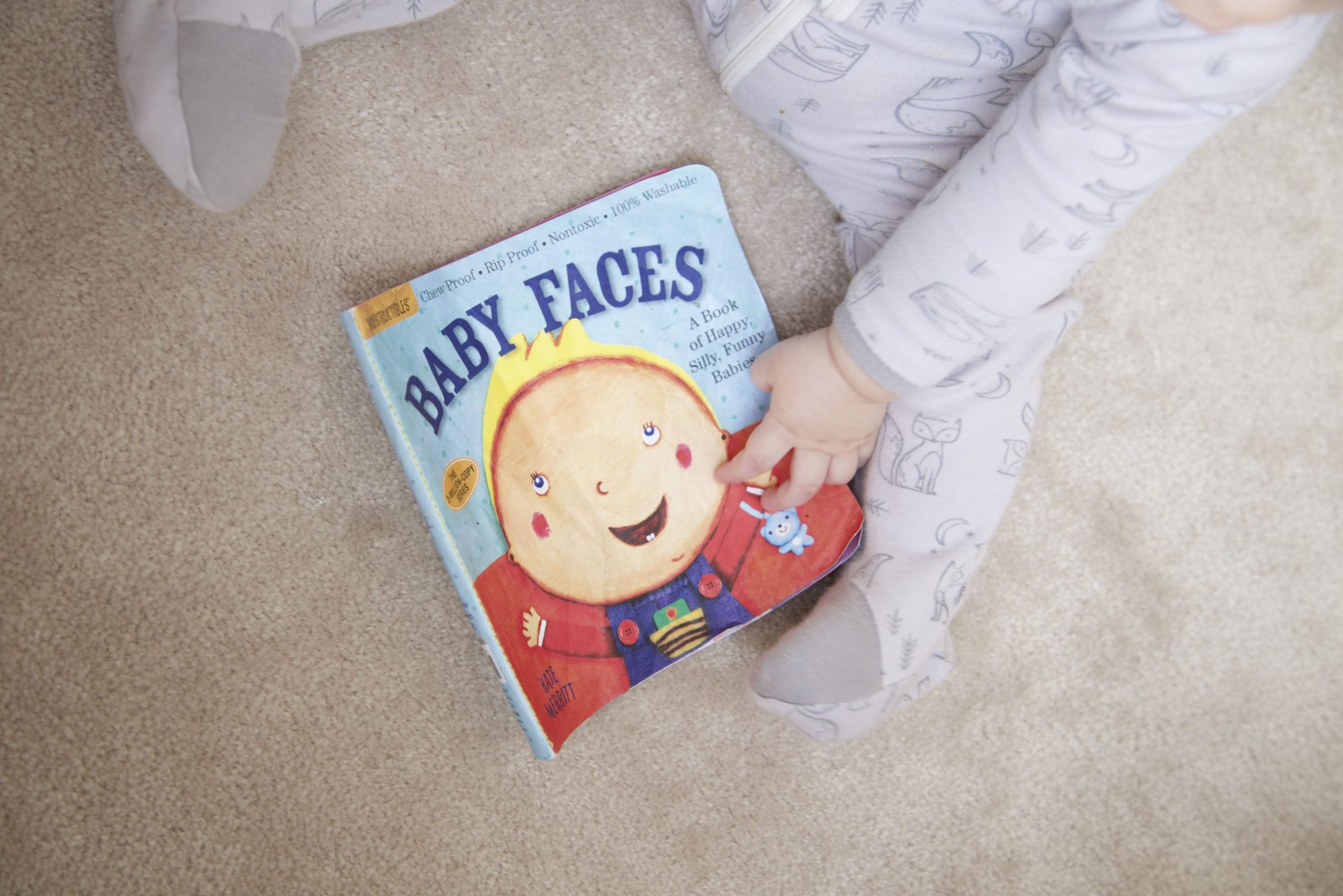 Baby in sleeper